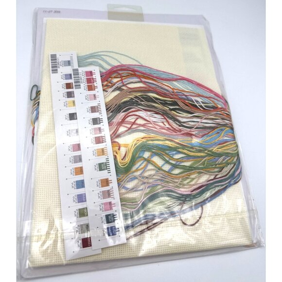 Sealed Dimensions Cross Stitch Kit Peaceful Lake House NEW - Picture 3 of 3